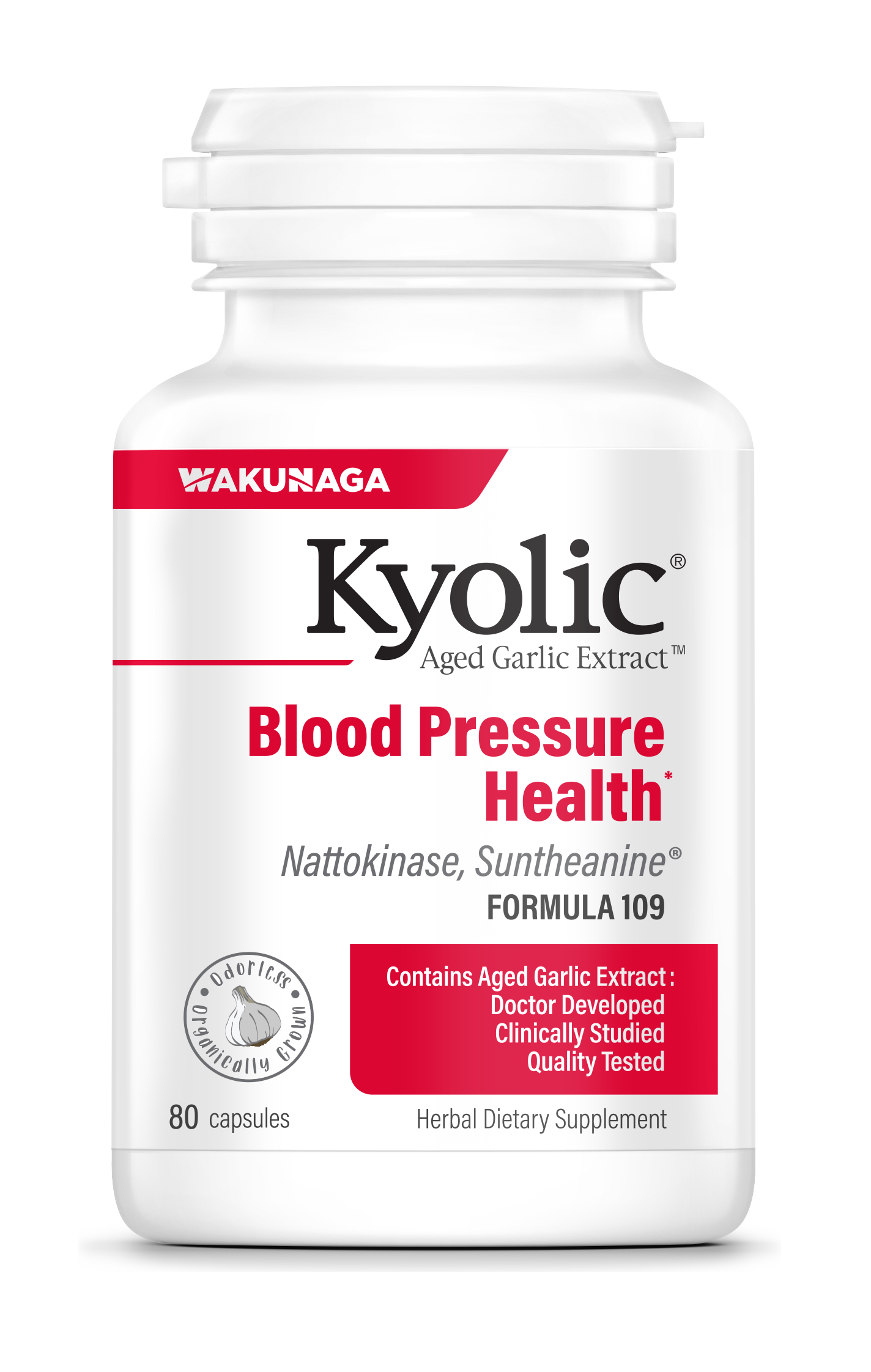 Kyolic Blood Pressure Health Formula 109 (80 Caps)