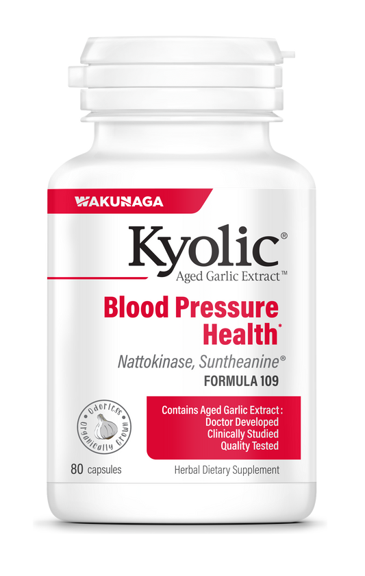Kyolic Blood Pressure Health Formula 109 (80 Caps)