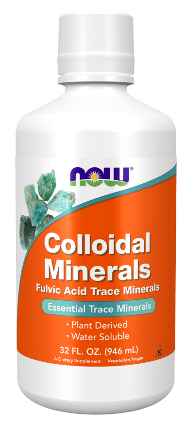 NOW Colloidal Minerals Liquid (32 fl oz)