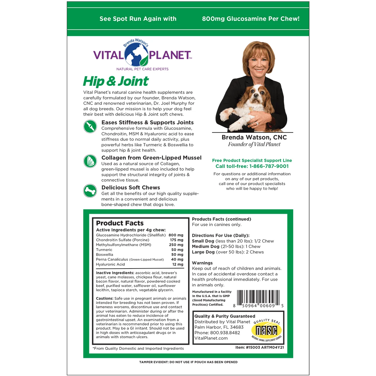 Vital Planet Hip & Joint Soft Chews