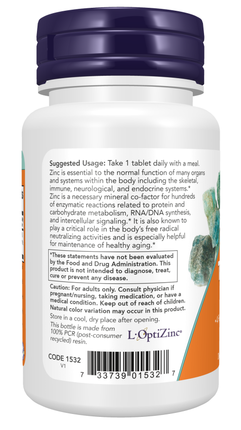 Now zinc transporters 90 tab