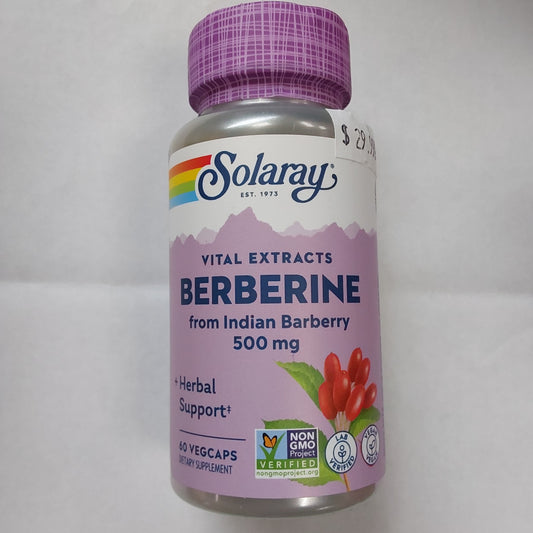 Solaray berberine 500 (60)