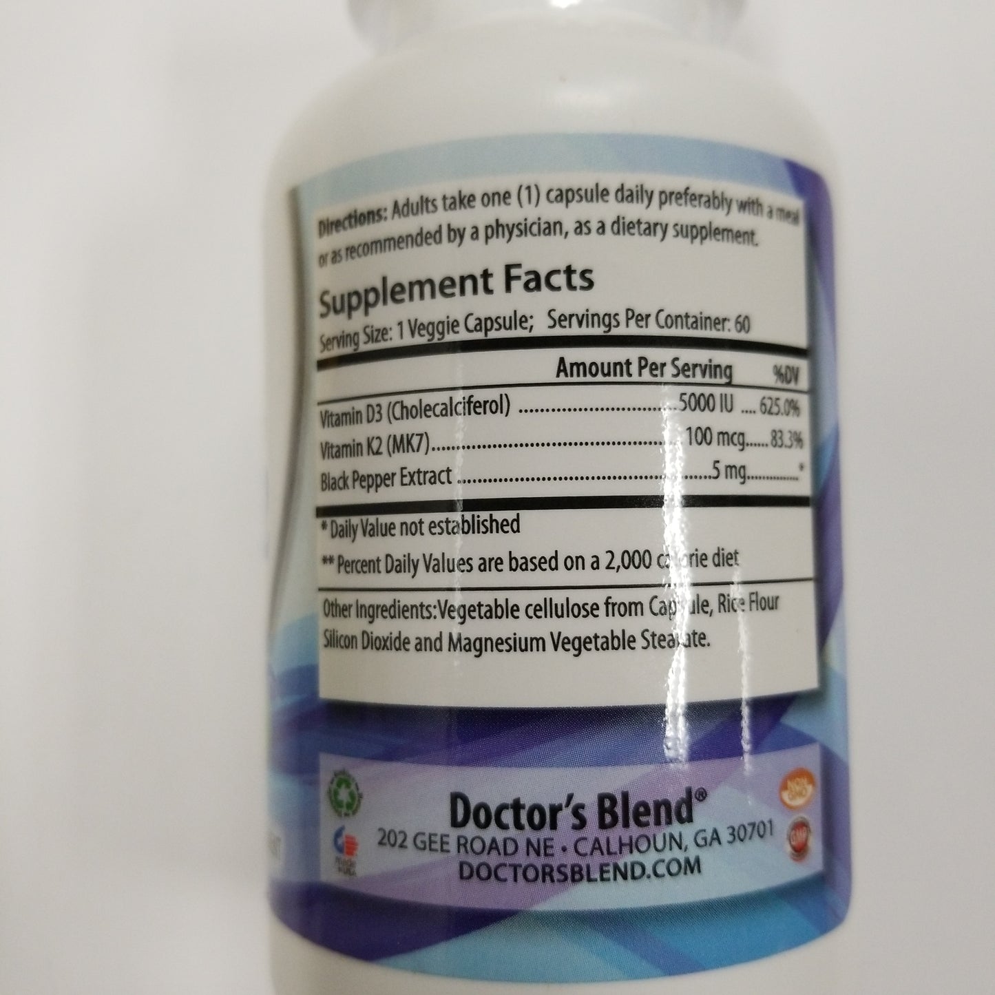 Doctor's Blend Vitamin D3+K2