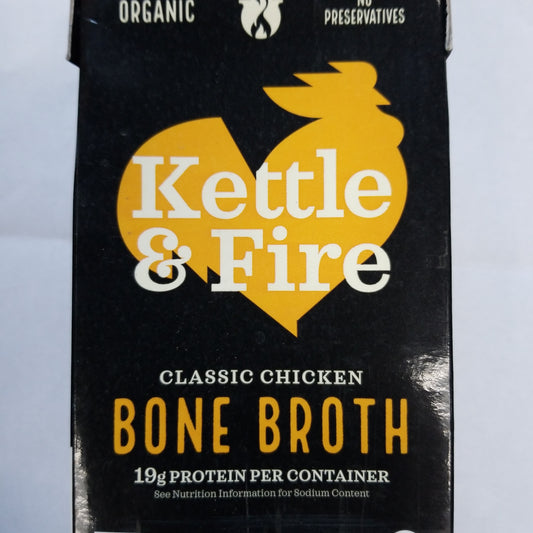 Kettle & Fire Chicken Bone Broth 16.9oz