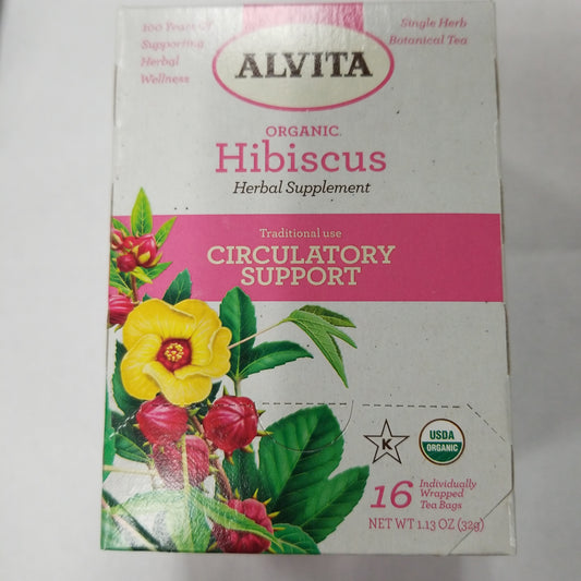 Alvita Organic Hibiscus Tea