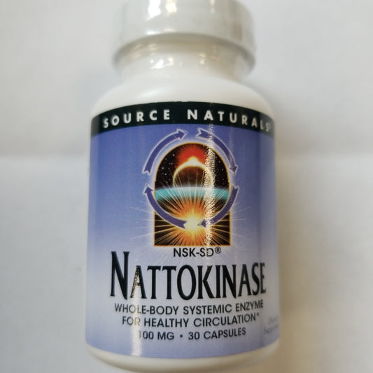 Source Naturals Nattokinase 100mg