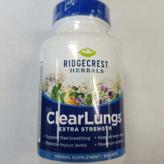 Ridgecrest Clear Lungs Extra Strength (60 vcaps)