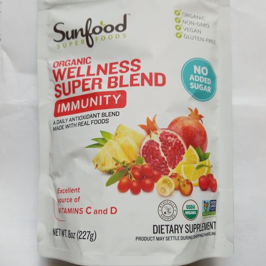 Sunfood Organic Wellness Super Blend Immunity 8oz