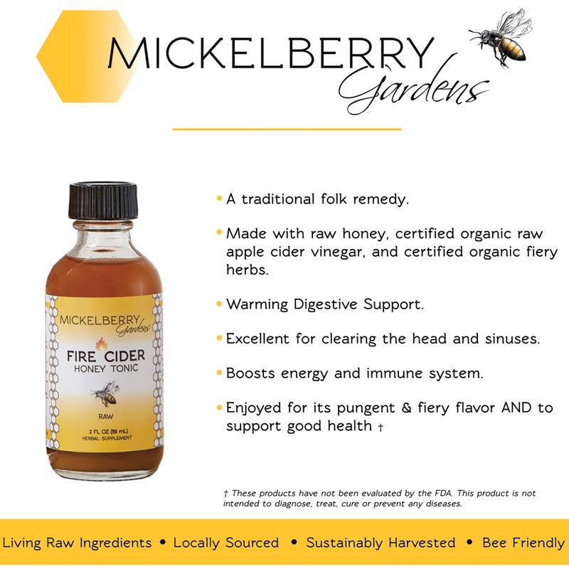 Mickelberry Gardens Fire Cider Honey Tonic