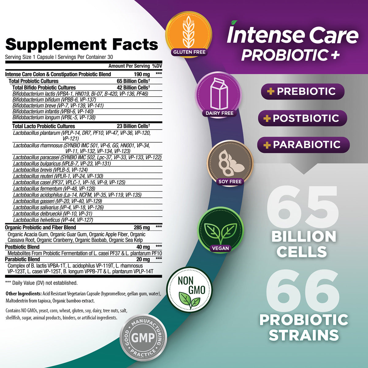 Vital Planet Intense Care Probiotics