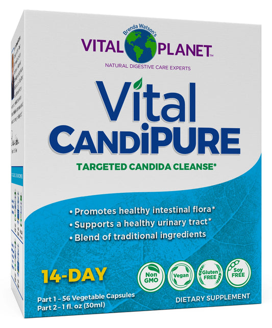 Vital Planet  Vital CandiPURE - 2-part Targeted Yeast Cleanse