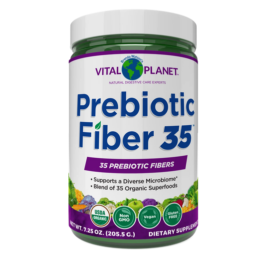 Vital Planet Fiber 35 – Organic Prebiotic Blend, 6.77oz
