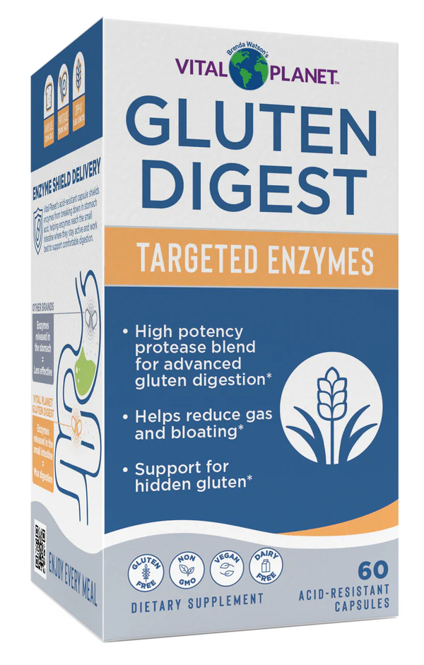 VItal Planet Gluten Digest - Targeted Enzyme Supplement
