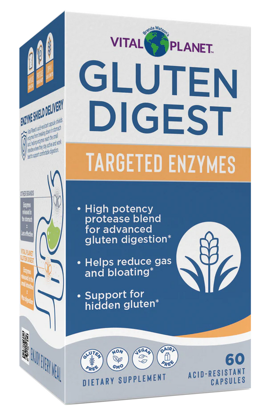 VItal Planet Gluten Digest - Targeted Enzyme Supplement