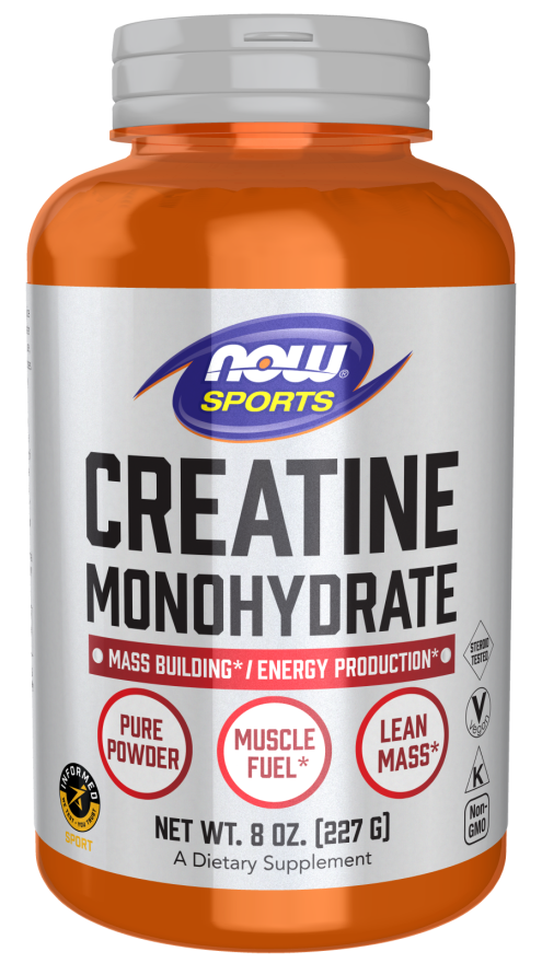 NOW Creatine Monohydrate Powder (8 oz)