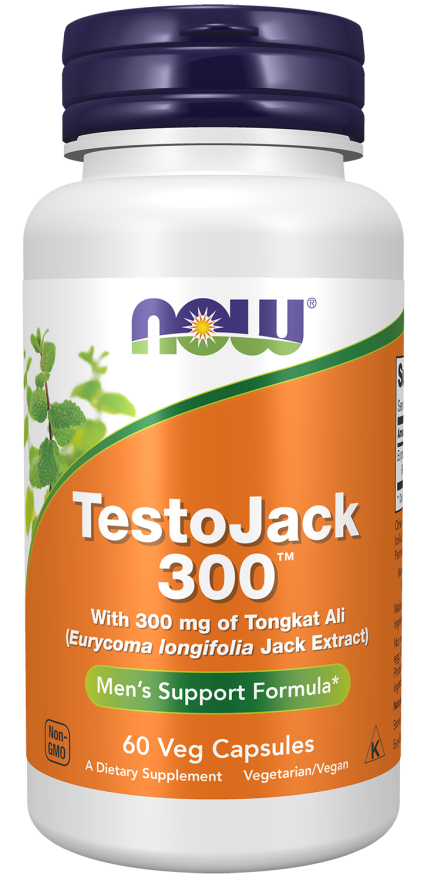 NOW TestoJack® 300 (60 Veg Caps)