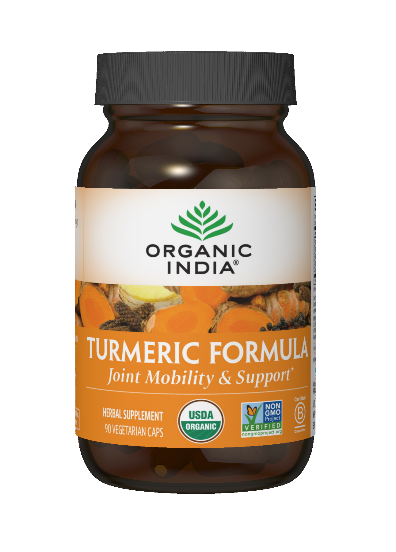 Organic India Turmeric Formula (90 Veg Caps)