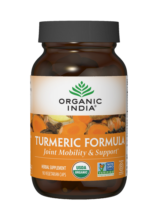 Organic India Turmeric Formula (90 Veg Caps)