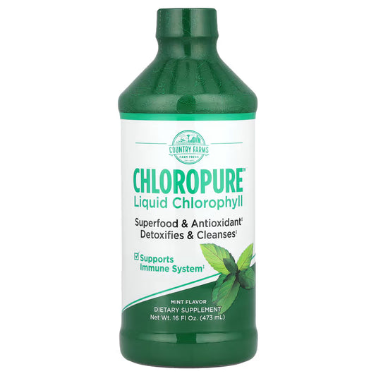 Country Farms, ChloroPure™ Liquid Chlorophyll, Mint, 16 fl oz