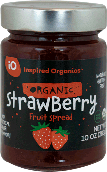 Inspired Organics Organic Strawberry Fruit Spread