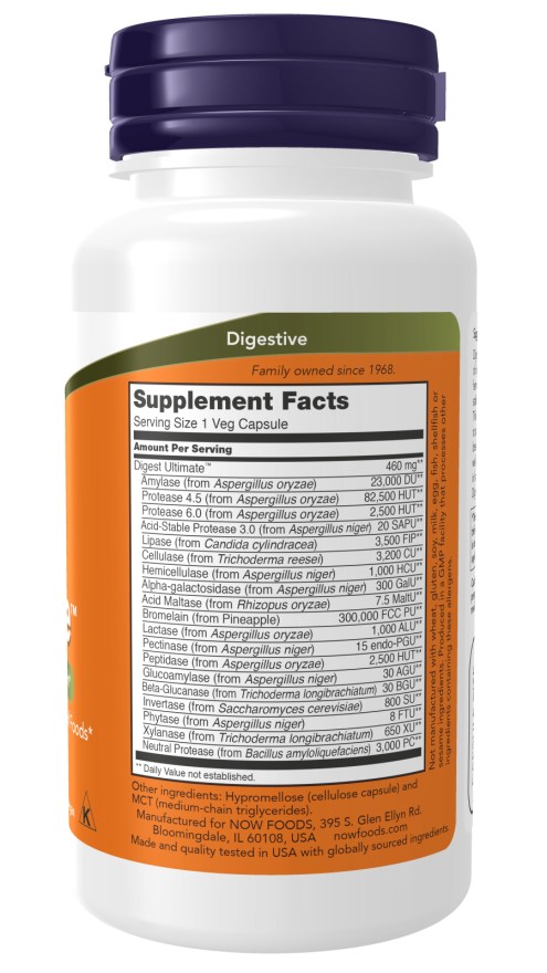 NOW Digest Ultimate™ (60 Veg Caps)