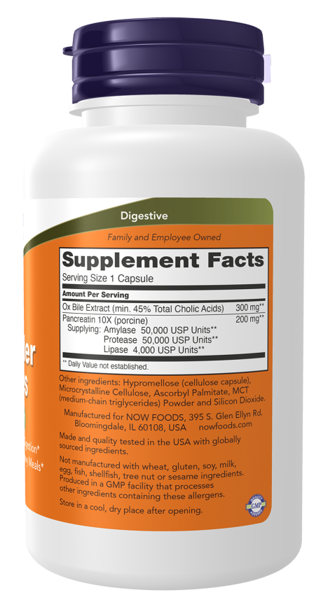 Now Gallbladder Enzymes (90 caps)