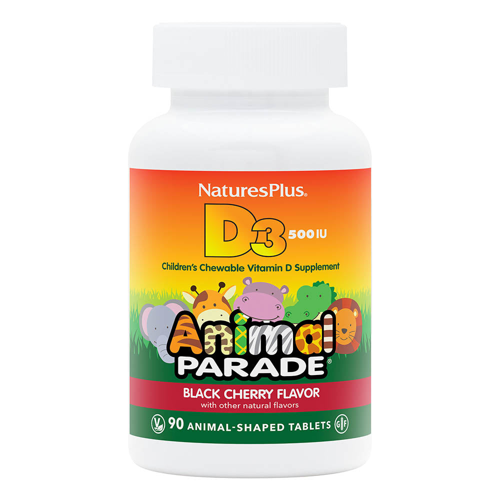 Nature's Plus Animal Parade® D3 500 IU Children’s Chewables