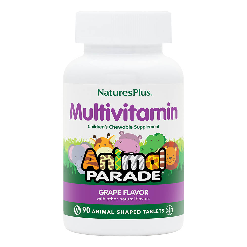 Natures Plus Animal Parade® Multivitamin Children’s Chewables - Grape