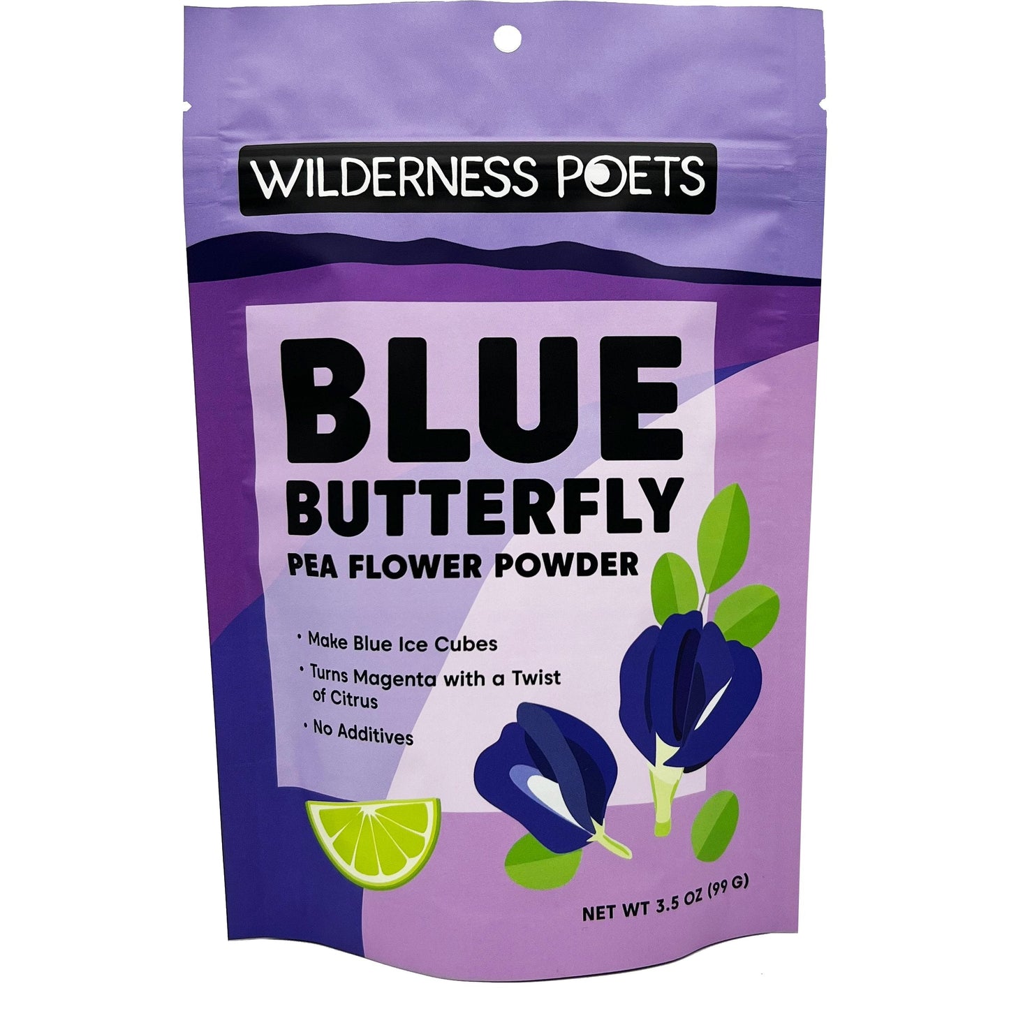 Wilderness Poets Blue Butterfly Pea Flower Powder