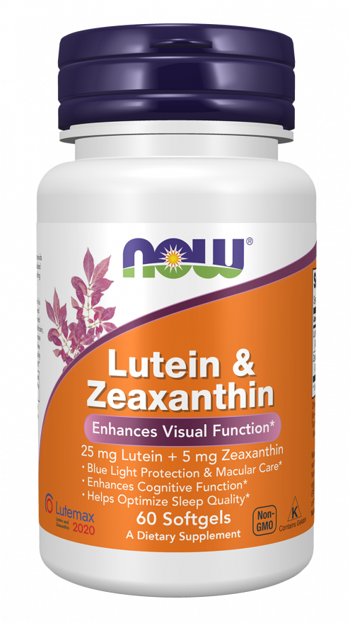 NOW Lutein & Zeaxanthin (60 Softgels)