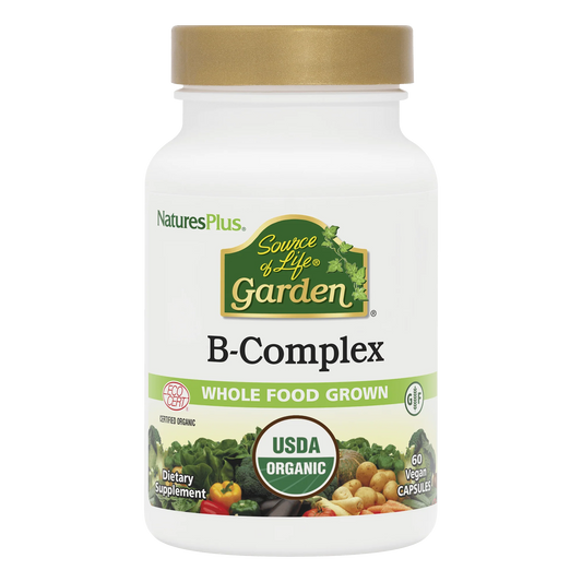Nature's Plus Source of Life® Garden B Complex Capsules (60 Caps)