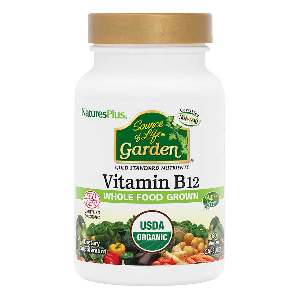 Natures Plus Source of Life® Garden Vitamin B12 Capsules