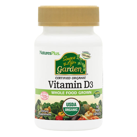 Natures Plus Source of Life® Garden Vitamin D3 Capsules