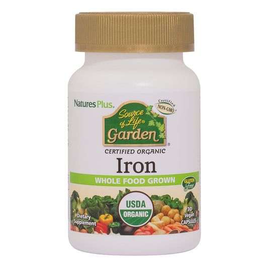 Natures Plus Source of Life® Garden Iron Capsules