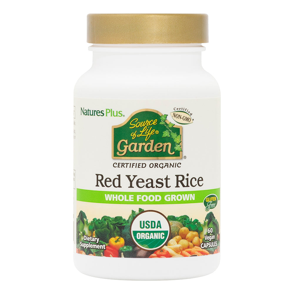 Nature's Plus Source of Life® Garden Red Yeast Rice Capsules