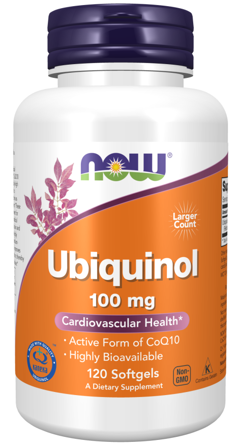 NOW Ubiquinol 100 mg (120 Softgels)