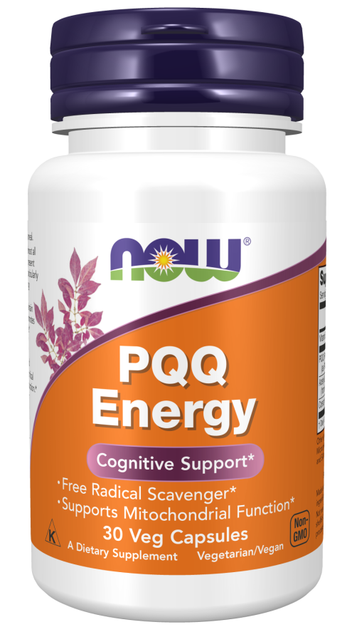 NOW PQQ Energy Veg Capsules