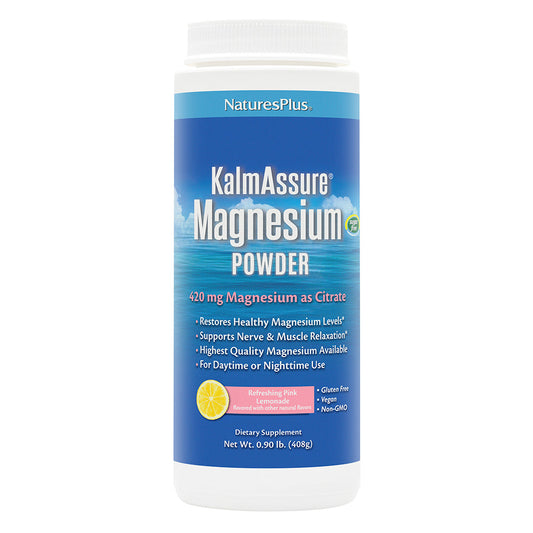 Natures Plus KalmAssure® Magnesium Powder - Pink Lemonade