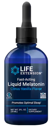 Life Extension Fast-Acting Liquid Melatonin (Citrus-Vanilla)