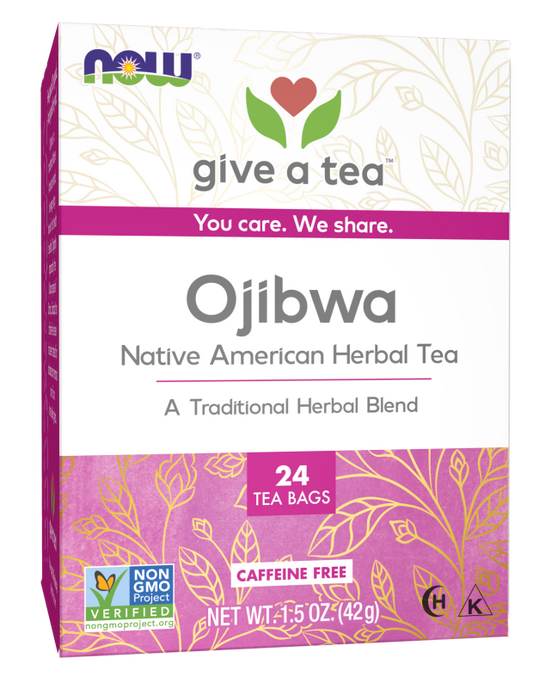 NOW Ojibwa Tea (24 Tea Bags)