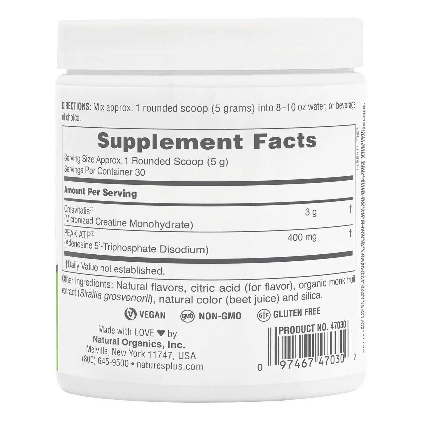 NaturesPlus PRO Creatine Performance System
