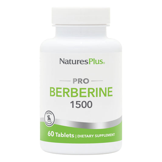 Natures Plus PRO Berberine 1500 MG Tablets (60 Tablets)