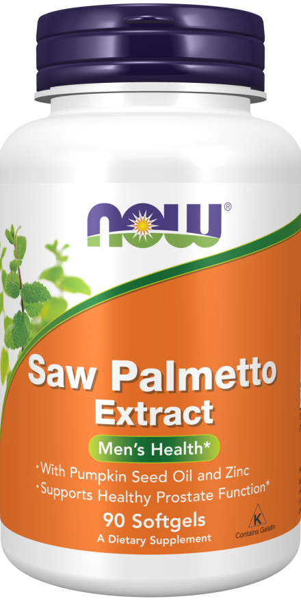 NOW Saw Palmetto Extract (90 Softgels)