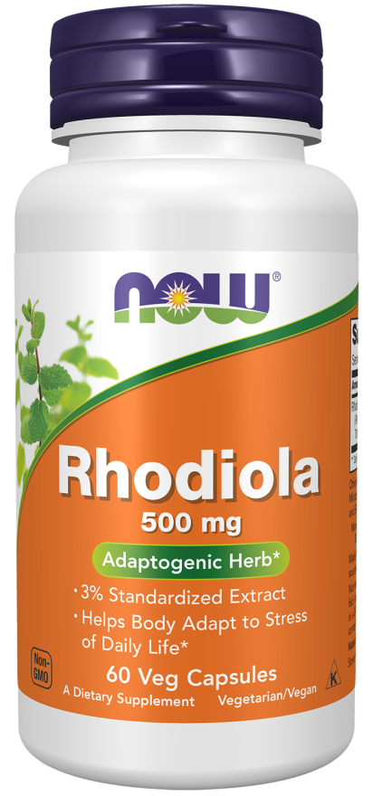 NOW Rhodiola 500 mg (60 Veg Caps)