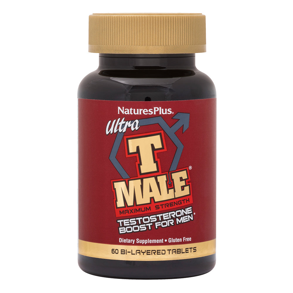 Natures Plus Ultra T MALE® Extended Release Bi-Layer Tablets