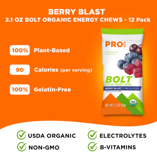 Probar Bolt Energy Chews Berry Blast 2.1oz