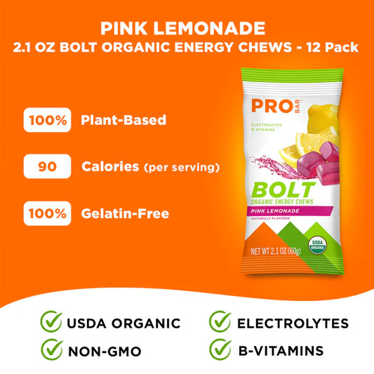 Probar Organic Energy Chews Pink Lemonade 2.1oz