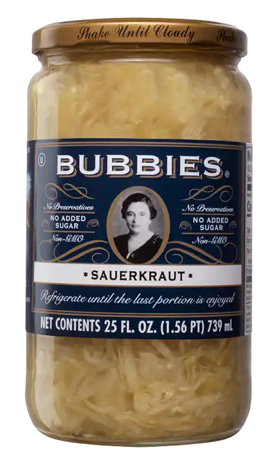 Bubbies Sauerkraut 25 fl oz