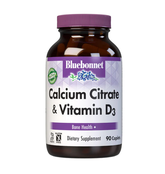 Bluebonnet Calcium Citrate & Vitamin D3