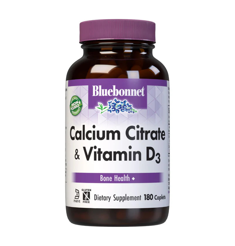 Bluebonnet Calcium Citrate & Vitamin D3